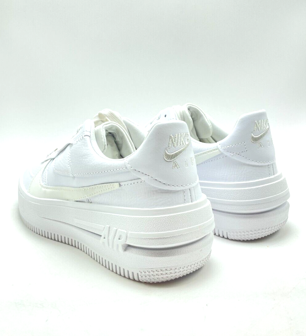 Size 10 - Nike Air Force 1 PLT.AF.ORM Triple White W for sale