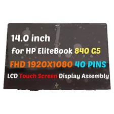 14" L18314-001 for HP L30424-001 FHD 40 Pins LCD Touch Screen Display Assembly