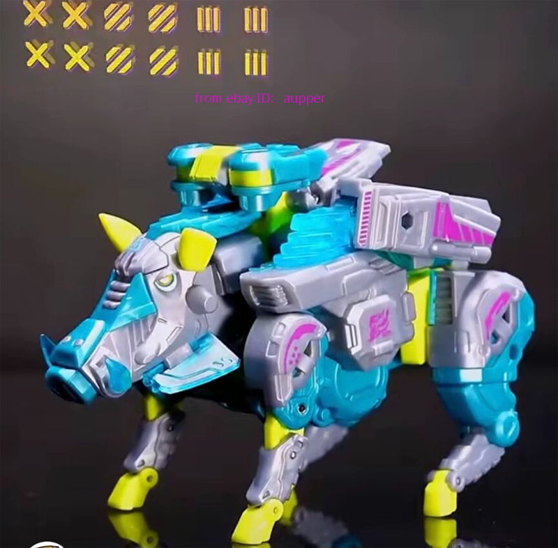 52toys Beastbox 2023 Botcon Bb-12bc Snarliehog Pig Action Figure