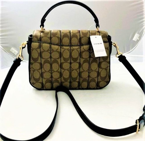 Coach Quilted Signature Marlie Top Handle Xbody C5645.💥💥 - Picture 5 of 9