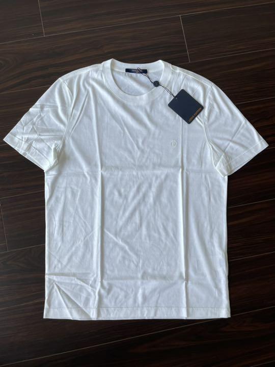 lv shirt men white