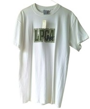 Timeout Women's T-Shirt LPGA Golf 100 Cotton Made in USA Small Oversized New