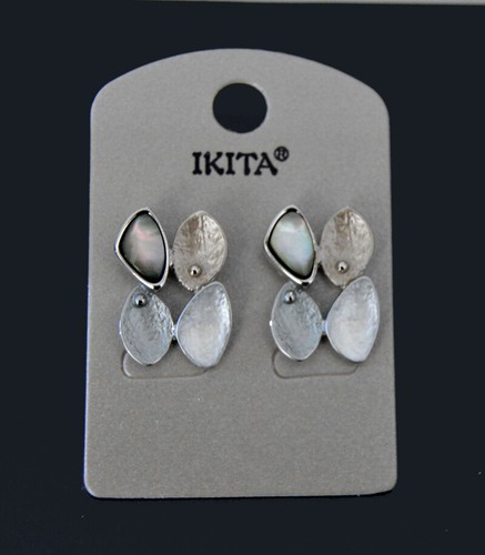 Maxi boucles d'oreilles métal froissé Crush | Unfold, une marque de