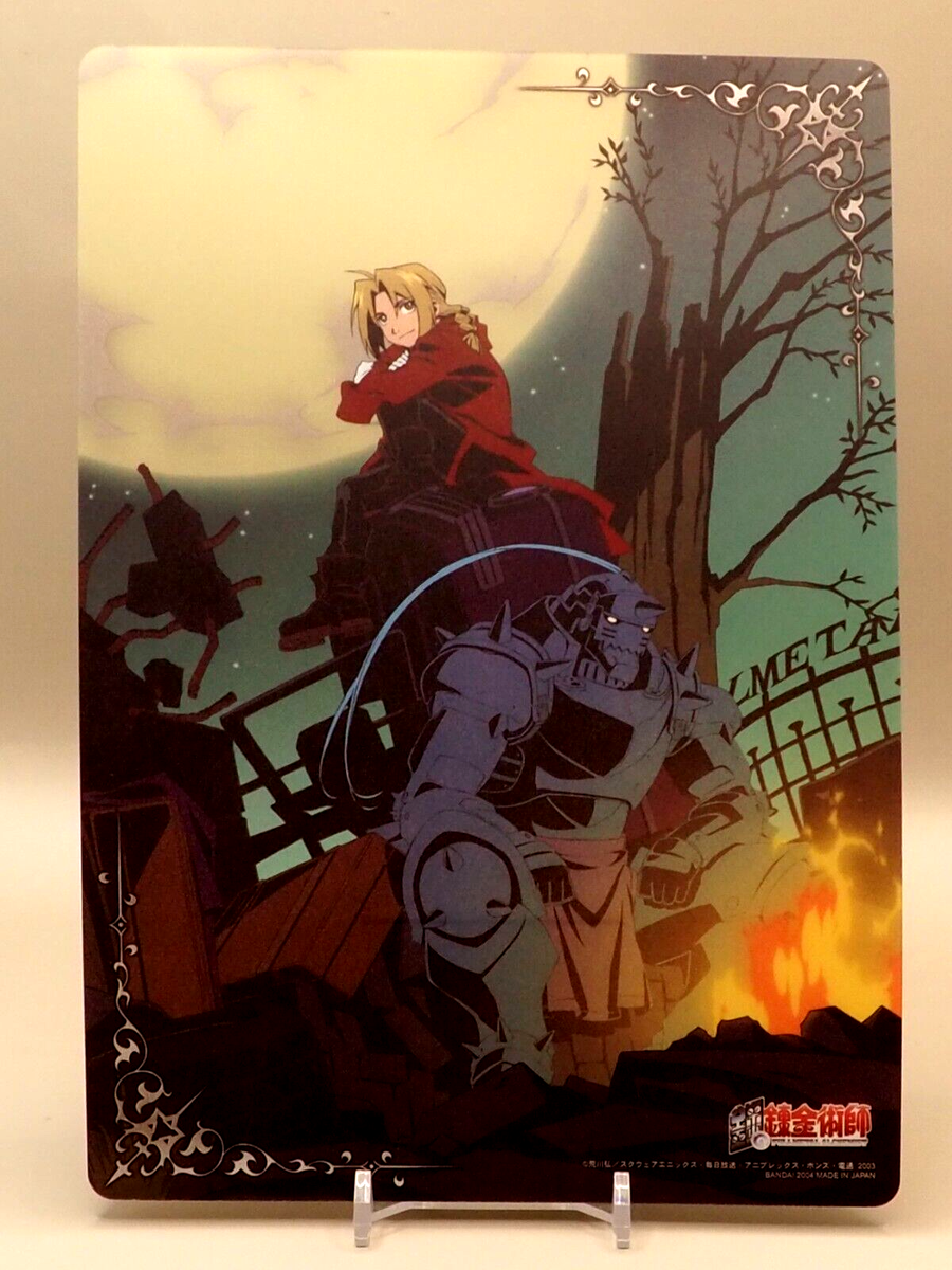 Edward Alphonse Fullmetal Alchemist Clear Plate Collection Anime Japan L296