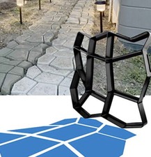 3 Pack Mould Concrete Mold Reusable DIY Paving Durable For  Garden Lawn Patio