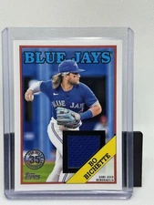 Bo Bichette 2023 Topps Series 1 One Baseball 1988 Relic Card #88R-BBI
