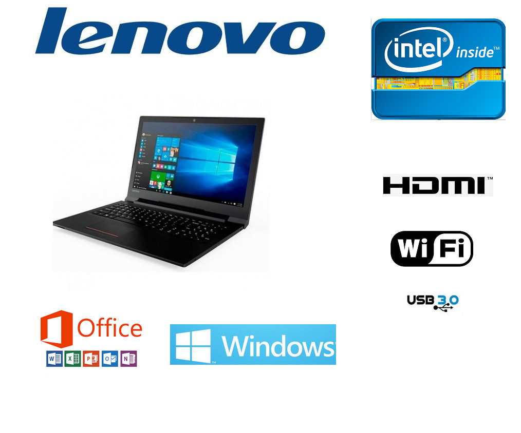 OFERTA NAVIDAD ORDENADOR PORTATIL LENOVO INTEL 8GB 1TB WINDOWS 10 + OFFICE