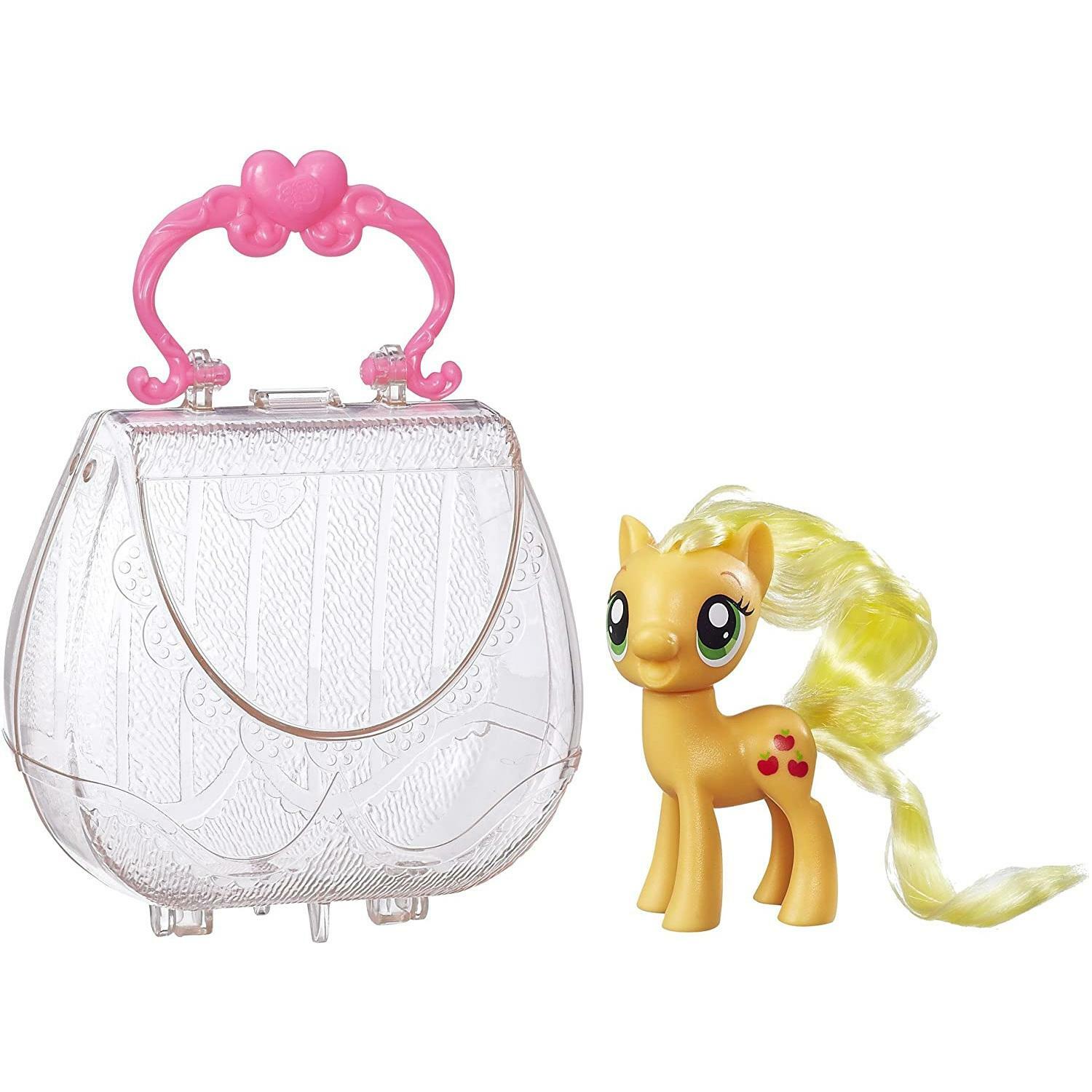 My Little Pony Friendship is Magic 3""-inch APPLEJACK Figure with On-the-Go Purse