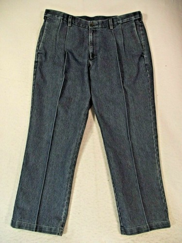 Haggar dad jeans mens 38 x 29 blue 