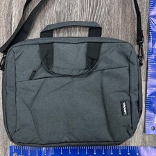 Lenovo Laptop Bag Messenger Shoulder Bag Briefcase Work Travel Gray 15 inch