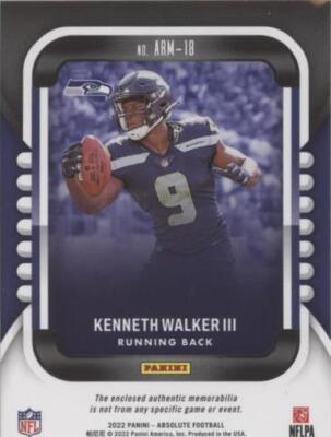 Kenneth Walker Ⅲ NFL　panini カード サイン 2022 Panini Origins Kenneth Walker III #158 for sale | eBay
