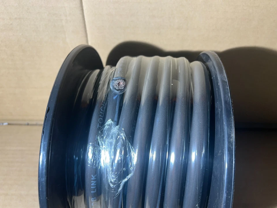 DB Link STGW0BK50Z 50-Feet Roll Soft Touch Ground Wire (Black) New - Image 4 of 4