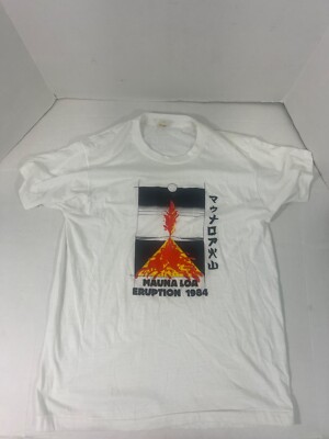 Vintage Mauna Loa Eruption 1984 T-Shirt