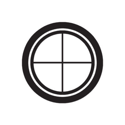 Crosshairs Target - Vinyl Decal Sticker - Multiple Color & Sizes - ebn183