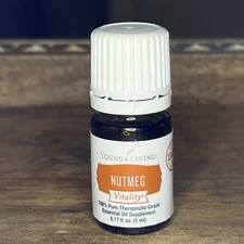 Young Living NUTMEG Vitality  Essential Oil - 5ml - Pure Therapeutic GradeSEALED
