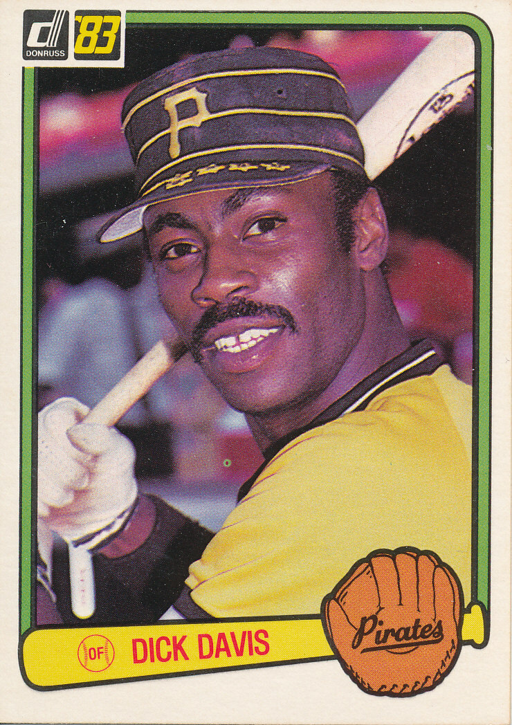 Dick Davis 1983 Donruss #647 Pirates  baseball card