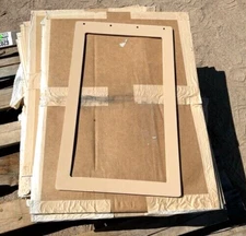 M1151A1 HMMWV AM GENERAL 6030592 VEHICULAR WINDOW FRAME ASSY 2510-01-563-5209