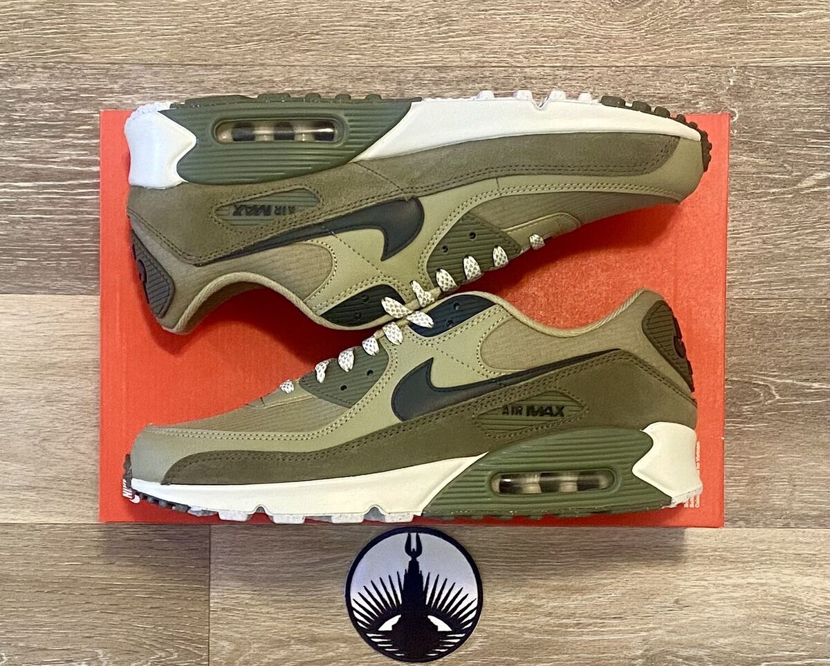 Nike Air Max 90 'Neutral Olive' Light Bone FB9657-200 Men's Nike Air Max 90 'Neutral Olive' Light Bone FB9657-200 Men's