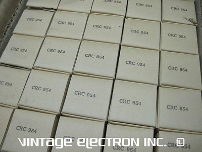 NOS U.S. NAVY CRC-954 (954) Acorn Vacuum Tubes - RCA - USA - 1943 ($5.95/ea)