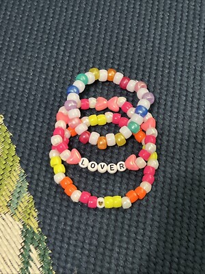 3 Friendship Bracelets - Rave Ready Kandi Bracelets | Perler Beads | EDM PLUR