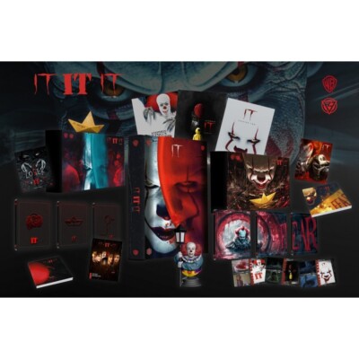 IT COLLECTION   ONE CLICK    METAL BOX + FIGURE   RAROFILM   4K + BLU-RAY