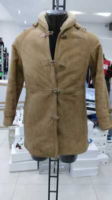 Schafleder Shearling Monti Frau Brown aus Echtem Leder tg42 Mon 644 Lz