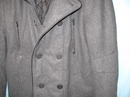 NWT Rock & Republic Dark Gray Wool Blend Jacket Size Small - Picture 3 of 8