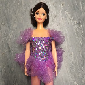 brunette barbie costume