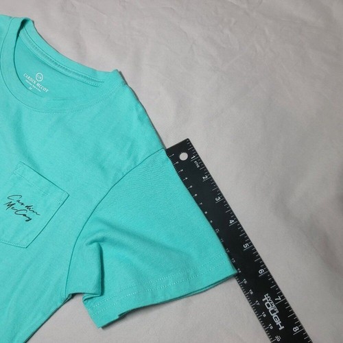 Cardin McCoy Teal Shirt (Size M) Barefoot & Buckwild & deer w/ sunglasses - Picture 11 of 11