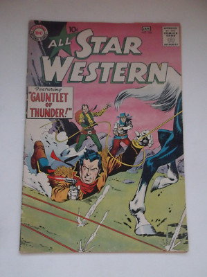 DC: ALL STAR WESTERN #104, ''GAUNTLET OF THUNDER!'', RARE/HTF, 1959, VG+ (4.5)!!!