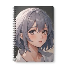 Anime inspired Softcover Notebook, A5