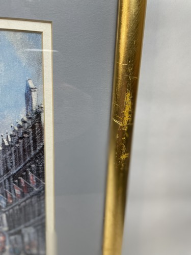 St. Paul's Cathedral Framed Print by Thomas Benacci Artist H. Moss 13.5” X 10” - Picture 2 of 8