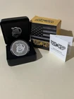 1 oz. DON'T TREAD ON ME - ETERNAL VIGILANCE Proof round w/box .999 fine silver