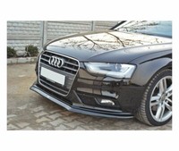 Cup Spoilerlippe Schwarz Audi A4 B8 8K FL Frontspoiler Spoilerschwert ABS V2