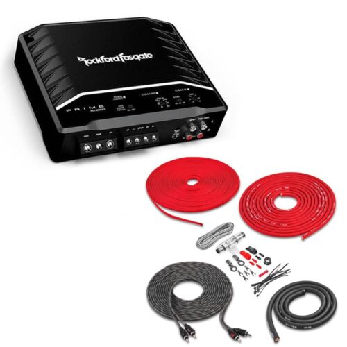 Rockford Fosgate R2-200X2 200W 2-Channel Car Amplifier with Free 4 Gauge Amp Kit - Picture 1 of 11