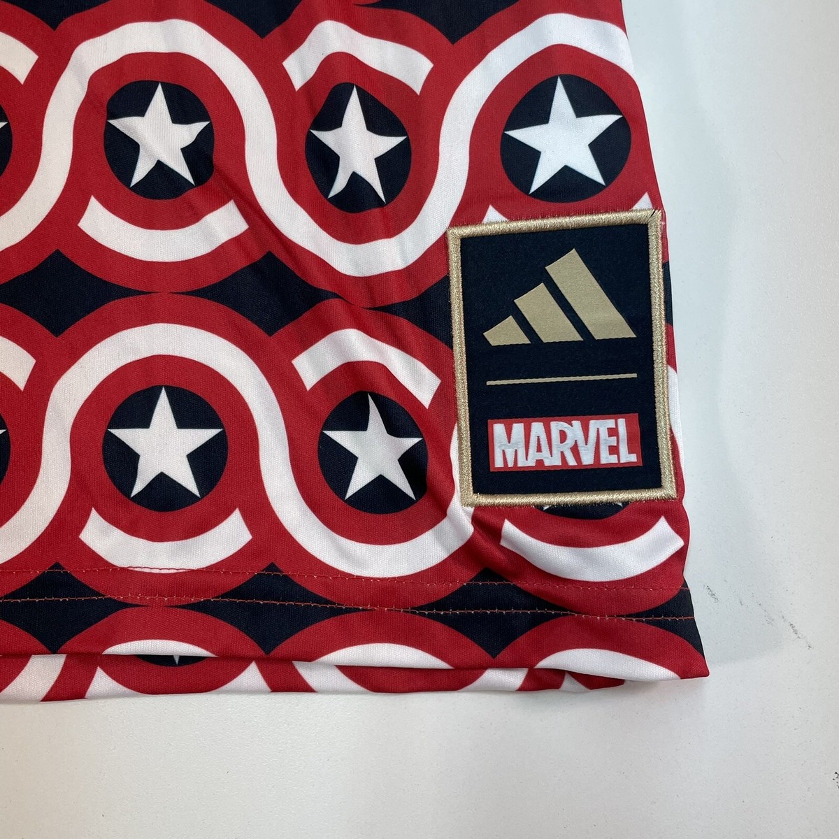 Men M Adidas MLS New York City FC NYCFC Marvel Captain