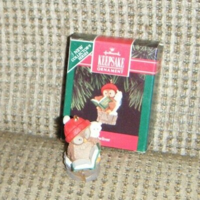 1992 OWLIVER ORNAMENT Hallmark Owl Series #1 MIB 