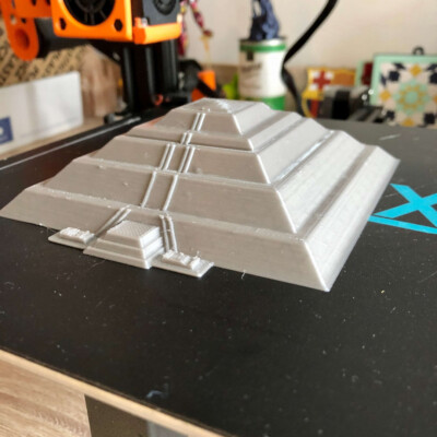 Teotihuacan (Pyramid of the Sun) Mexico - Scaled 100% Accurate Model Diorama