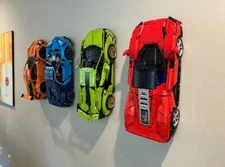 Upgrade LEGO® Technic™ - Wall Mount - Porsche, Lamborghini, Bugatti, Ferrari