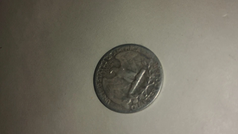 1944 No Mint Washington Quarter 90% Silver 25 cent Quarter Dollar Rare US Coin - Image 4 of 4