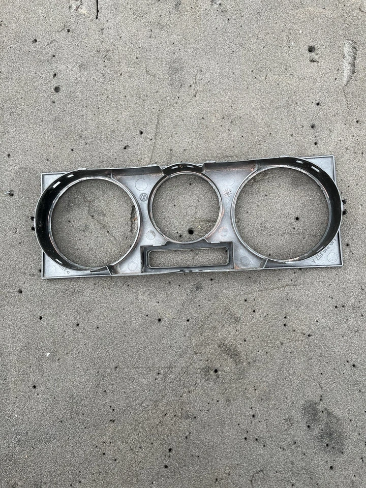 VOLKSWAGEN GOLF MK4 1997-2004 HEATER CONTROL TRIM WOODEN EFFECT TRIM 1J0819157A - Image 3 of 3