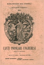 Canti popolari ungheresi - Silvino Gigante (Editore Remo Sandron) [1912]