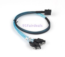 SAS cable SFF-8643 to 4x SATA forward breakout 39-in 100CM CBL-A0200L-03
