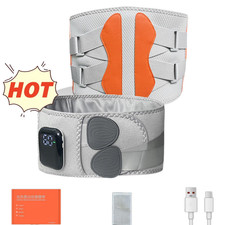 Irries Belt for Back Pain  Therapy Support Belt   Comfort with Heat, Massage-