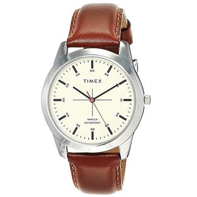 TIMEX USA Analog Men's Watch Cream Dial Day Date Case Size 40mm