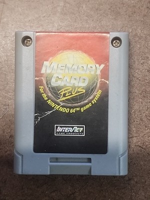 Memory Card Plus - N64 (Nintendo 64)  4x Memory Card