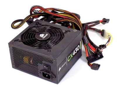 430 Watt Corsair CX430 V2 430W ATX 2.3 Netzteil Power Supply PSU für Computer 1A