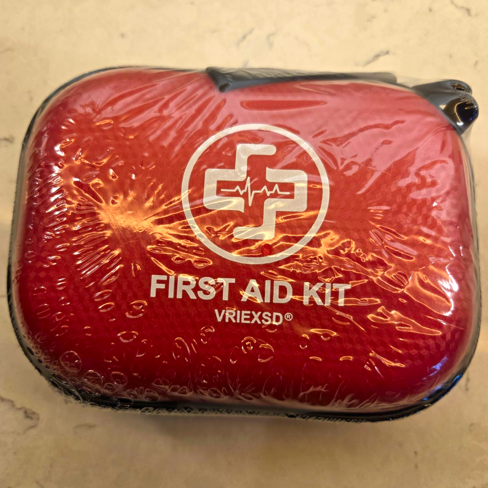 VRIEXSD First Aid Kit, Red Case, Exp 2029-02-25 MPN X004C261R1 | eBay