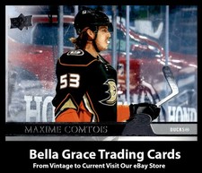 2020-21 Upper Deck Maxime Comtois #501 Anaheim Ducks NHL Hockey