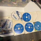 Lot of 6 Wii Sports/Wii Sports Resort Discs for Nintendo Wii